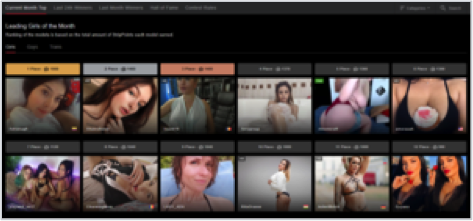 Model earn money by winning bonus cash on StripChat